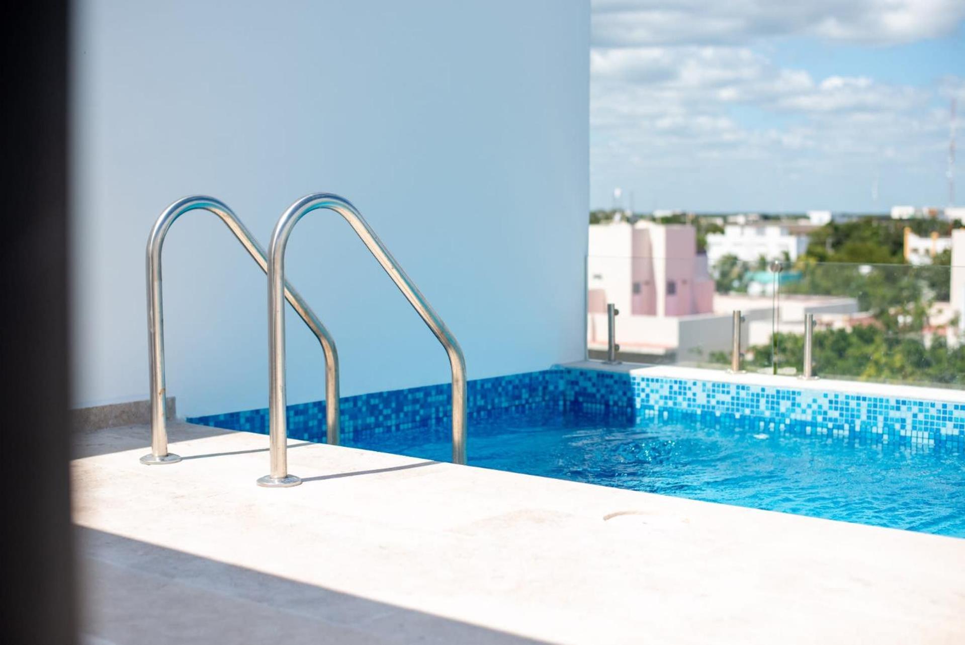 Apartament Serenity In The Sky - Studio With Rooftop And Plunge Pool Tulum Zewnętrze zdjęcie